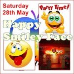Happy Smiley Face Party Adams Apple