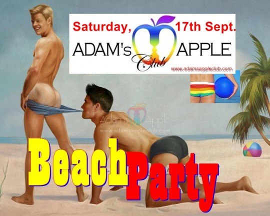Beachparty Adams Apple Club