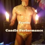 Erotic Candle Performance Adams Apple Club Chiang Mai