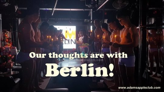 Our thoughts are with Berlin.