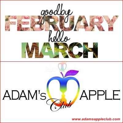 Goodbye February Hello March Adams Apple