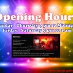 Opening Hours Adams Apple Club Chiang Mai