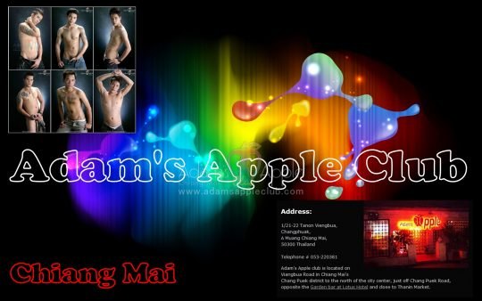 Adams Apple Club Gay Life Chaing Mai