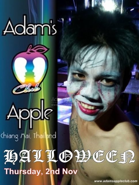 Halloween Adams Apple Gay Club Chiang Mai