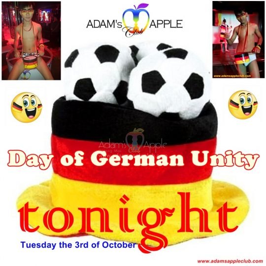 German National Day Adams Apple Club