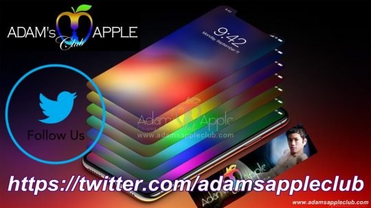 Follow us on twitter Adams Apple Club Chiang Mai