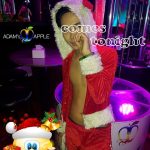 Santa Claus comes tonight to Adam's Apple Club Chiang Mai
