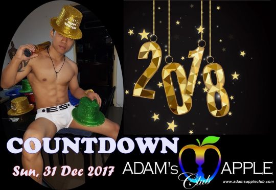 Countdown 2018 Adams Apple Club Chiang Mai