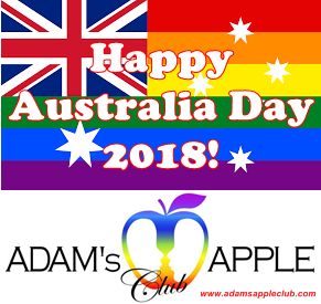 Adams Apple Club Happy Australia Day
