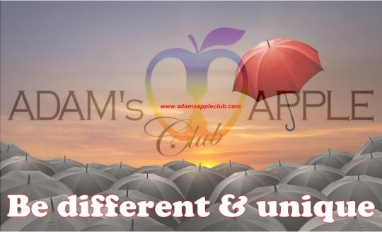 Be different & unique Adams Apple Club
