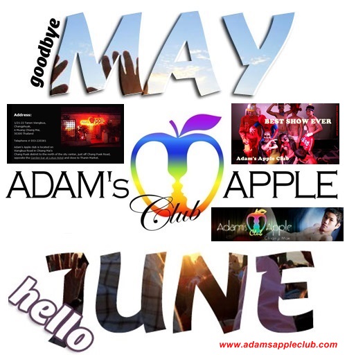 Hello June 2018 Adams Apple Gay Club Chiang Mai
