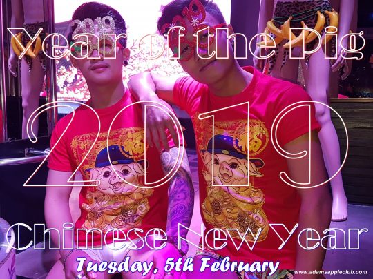 Chinese New Year 2019 – Year of the Pig Adams Apple Club