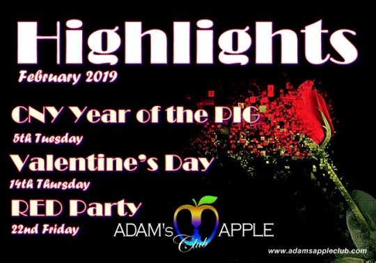 Highlights in February 2019 Adams Apple Club