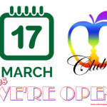 Adams Apple Club OPEN 17th March