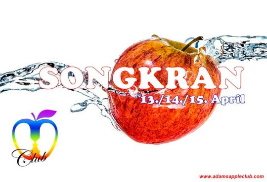 Songkran Thailand Adams Apple Club