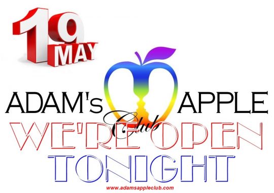 Adams Apple Club OPEN tonight 19th