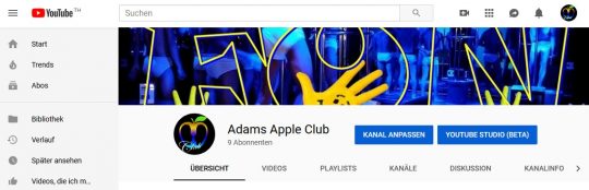 Youtube.com Adam's Apple Club Chiang Mai