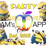 Minions Invasion Party 20th Adams Apple Club