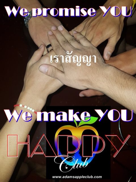We promise YOU Adams Apple Club Chiang Mai