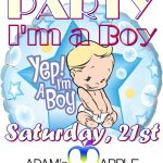 I'm a BOY Party Adams Apple Club
