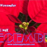 Welcome December 2019 Adams Apple Club