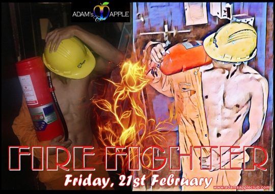 FIRE FIGHTER Adams Apple Club Chiang Mai