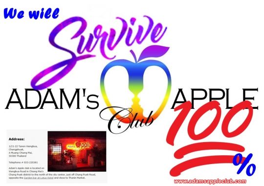 We will survive 100% Adams Apple Club