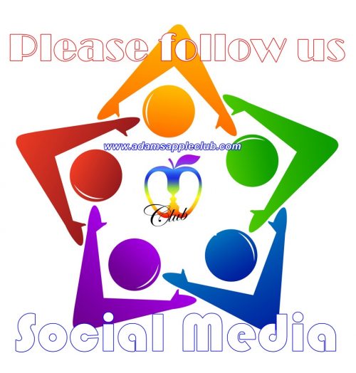 Adams Apple Club Follow us Social Media
