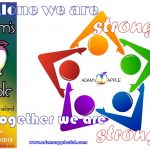 alone we are strong together we are stronger Adams Apple Club