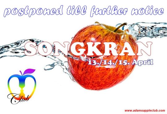 Songkran 2020 Adams Apple Club