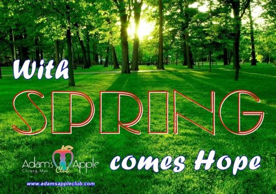 With SPRING comes Hope Adams Apple Club