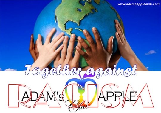 Together against racism Adams Apple Gay Club Chiang Mai