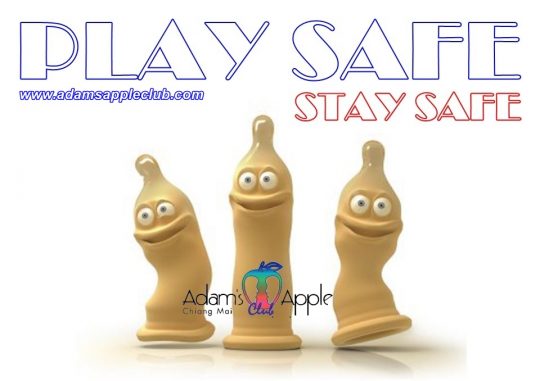 Stay Safer and Play Safe Adam's Apple Gay Club Chiang Mai
