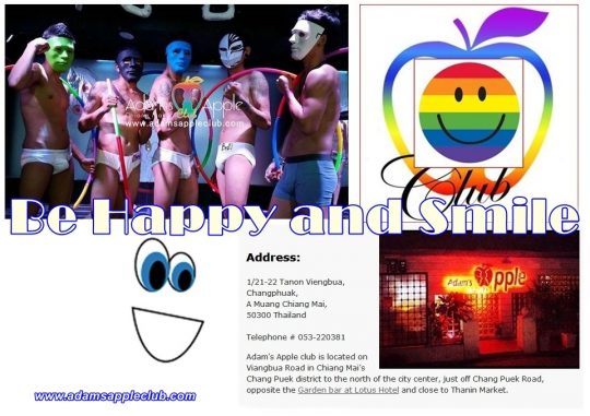 We will make You Happy & bring You a Smile Adams Apple Gay Club