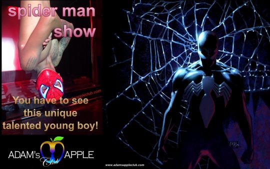 Spiderman Show Adams Apple Gay Club Chiang Mai