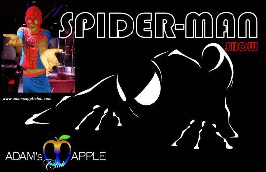 Spiderman Show Adams Apple Gay Club Chiang Mai