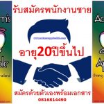 Job offer Adams Apple Club Chiang Mai