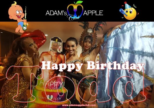 Happy Birthday Todd 2020 Adams Apple Club Chiang Mai