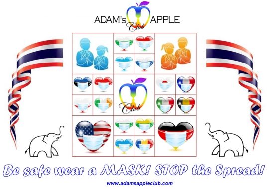 Let's Stop the Spread! Adams Apple Club Chiang Mai