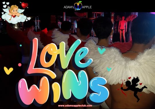 LOVE WINS Adult Entertainment Chiang Mai Host Bar Gay Bar Go-Go Bar Nightclub Ladyboy Cabaret Performance and Asian Boy Shows