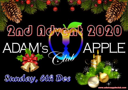 2nd Advent 2020 Adamd Apple Club Chiang Mai Adult Entertainment Gay Host Bar Nightclub with Ladyboy Liveshows Cabaret Kathoy