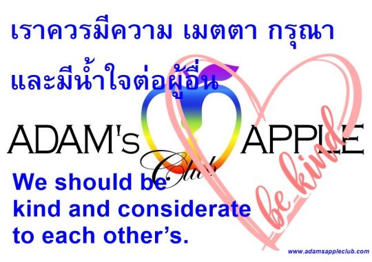 Kindness and Considerate Gay Bar Chiang Mai Adams Apple Club Nightclub Host Bar Adult Entertainment men entertain men Ladyboy Liveshow LGBTQ