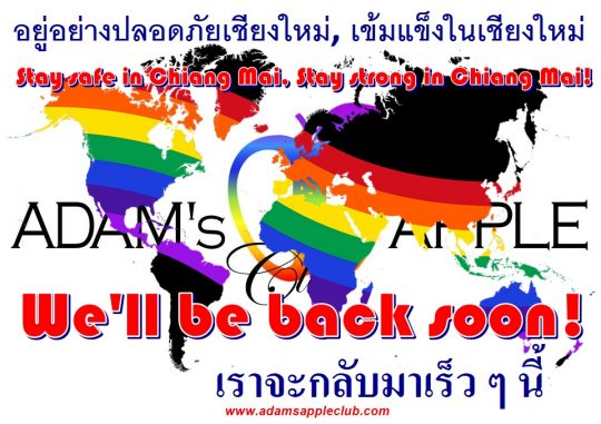 Stay safe in Chiang Mai Stay strong in Chiang Mai Adams Apple Club Nightclub Host Bar Gay Club Go-Go Bar Adult Entertainment Ladyboy Cabaret