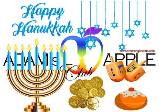 Happy Hanukkah 2021 Adam's Apple Club Chiang Mai, Thailand. Hanukkah (Chanukah) is the Jewish eight-day, wintertime “festival of lights”!