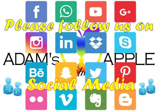 Social Media we are on Adam's Apple Club Chiang Mai, Thailand. We are very happy if YOU follow us on Social Media. Gay Bar and Host Club