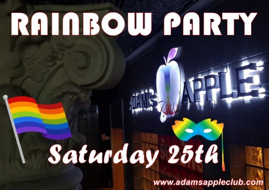 PRIDE Party 2022 at the Adams Apple Club Chiang Mai, Thailand. We encourage everyone to be equal and be proud of who you are!