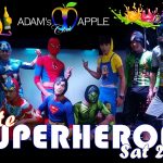 Cute Superheroes Party Adam’s Apple Club Chiang Mai, Thailand start at 9pm on Saturday, August 27th lots of fun in an unforgettable evening