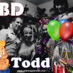HBD TODD 2022 Adams Apple Club Chiang Mai. We wish YOU all the best may this day always be a special one to remember.