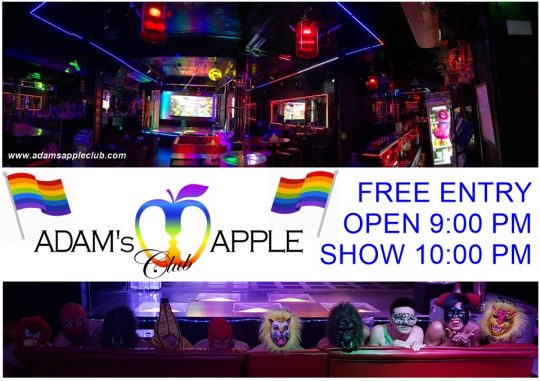 Live Show Chiang Mai at Adam's Apple Club gay friendly Venue ... hip, trendy and popular Show Bar in the North of Thailand