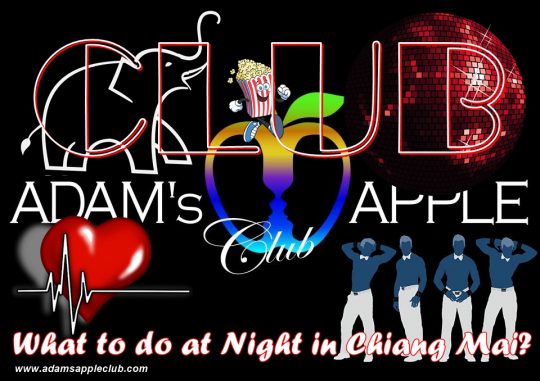 Clubbing Chiang Mai we recommend Adam's Apple Club, the most famous Club in town, this unique and gay friendly Venue welcome everyone